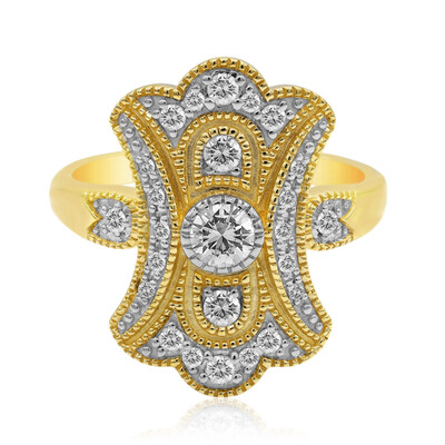 Anello in oro con Diamante SI1 (G) (Annette)
