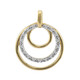 Ciondolo in argento con Diamante SI1 (G) (Annette)