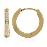 Orecchini in argento con Diamante I3 (I)