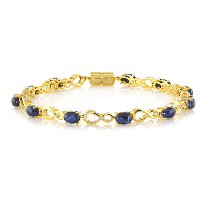 Bracciale in argento con Zaffiro Stellato Blu