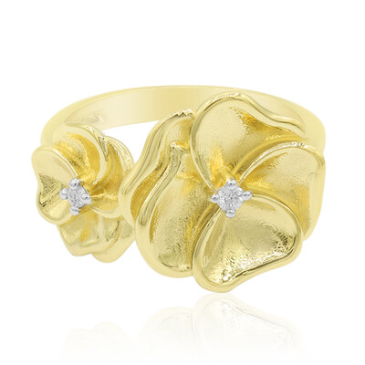 Anello in argento con Diamante I1 (G) (Annette)