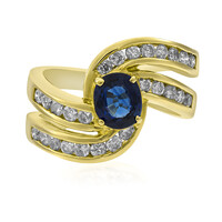 Anello in oro con Zaffiro Ceylon (CIRARI)