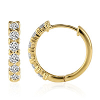 Orecchini in oro con Diamante IF (D)
