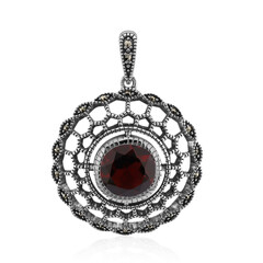 Ciondolo in argento con Granato Mozambico (Annette classic)