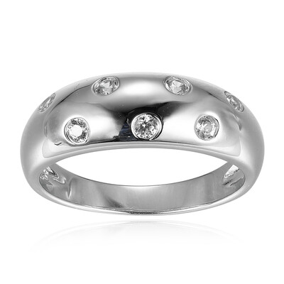 Anello in argento con Zircone