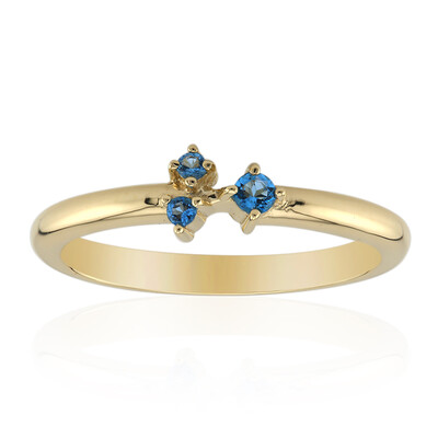 Anello in oro con Haüyne