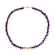 Collana in argento con Ematite Dorata