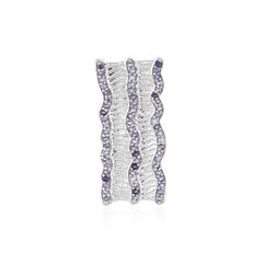 Ciondolo in argento con Iolite (SAELOCANA)