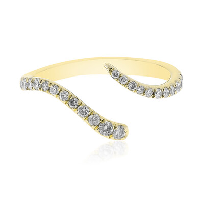 Anello in oro con Diamante I1 (H) (CIRARI)