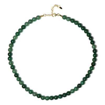 Collana in argento con Avventurina Verde