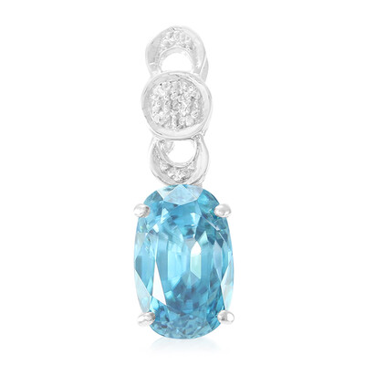 Ciondolo in argento con Zircone Ratanakiri