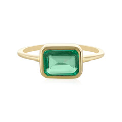 Anello in oro con Smeraldo Russo