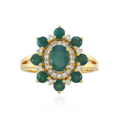 Anello in argento con Grandidierite