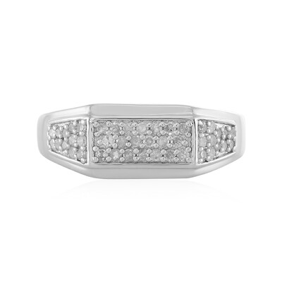 Anello in argento con Diamante I2 (I)