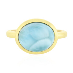 Anello in argento con Larimar