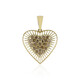 Ciondolo in oro con Diamante Champagne I2 (Ornaments by de Melo)