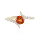 Anello in oro con Spessartina (AMAYANI)