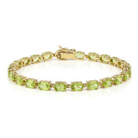 Bracciale in argento con Peridoto