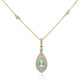 Collana in oro con Tormalina Paraíba (CIRARI)