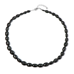 Collana in argento con Diopside Stellato d'India
