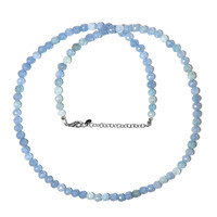 Collana in argento con Acquamarina