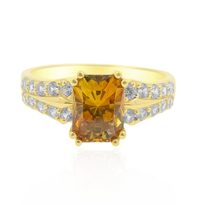 Anello in oro con Sfalerite