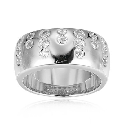 Anello in argento con Zircone(Adela Silber)
