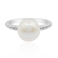 Anello in argento con Perla di Acqua Dolce (TPC)