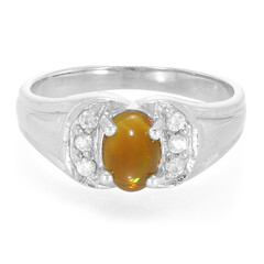 Anello in argento con Opale Kalimaya