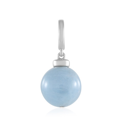 Ciondolo in argento con Acquamarina Brasiliana (MONOSONO COLLECTION)