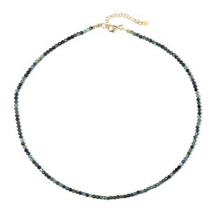 Collana in argento con Tormalina Blu