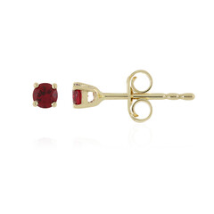 Orecchini in oro con Spinello Rosso (La Revelle)