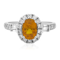 Anello in oro con Zaffiro Giallo (CIRARI)
