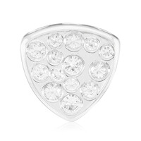 Ciondolo in argento con Zaffiro Bianco