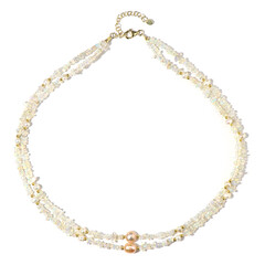 Collana in argento con Opale di Welo