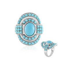 Anello in argento con Turchese Sleeping Beauty