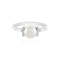 Anello in argento con Perla di Acqua Dolce