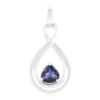 Ciondolo in argento con Iolite Orissa