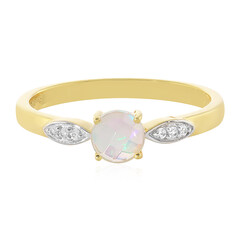 Anello in argento con Opale di Welo