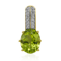 Ciondolo in argento con Peridoto