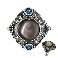 Anello in argento con Madreperla (Annette classic)