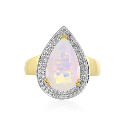 Anello in argento con Opale di Welo