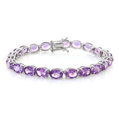 Bracciale in argento con Quarzo Azzurro