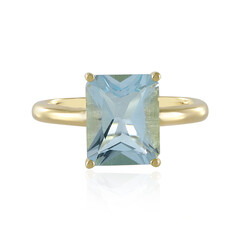 Anello in argento con Topazio Blu Cielo