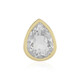 Ciondolo in argento con Quarzo Bianco (MONOSONO COLLECTION)