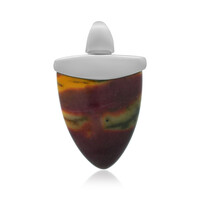 Ciondolo in argento con Mokaite