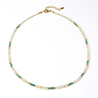 Collana in argento con Opale di Welo