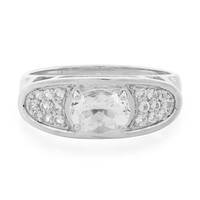 Anello in argento con Berillo Himalayano
