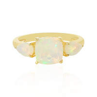 Anello in argento con Opale di Welo