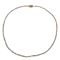 Collana in argento con Diamante Champagne (Adela Silber)